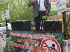 Wulf Gallert, Fraktionsvorsitzender DIE LINKE im Landtag Sachsen-Anhalt, stärkte auch den Lokalpolitikern den Rücken für eine Zusammenarbeit über Parteiengrenzen hinweg